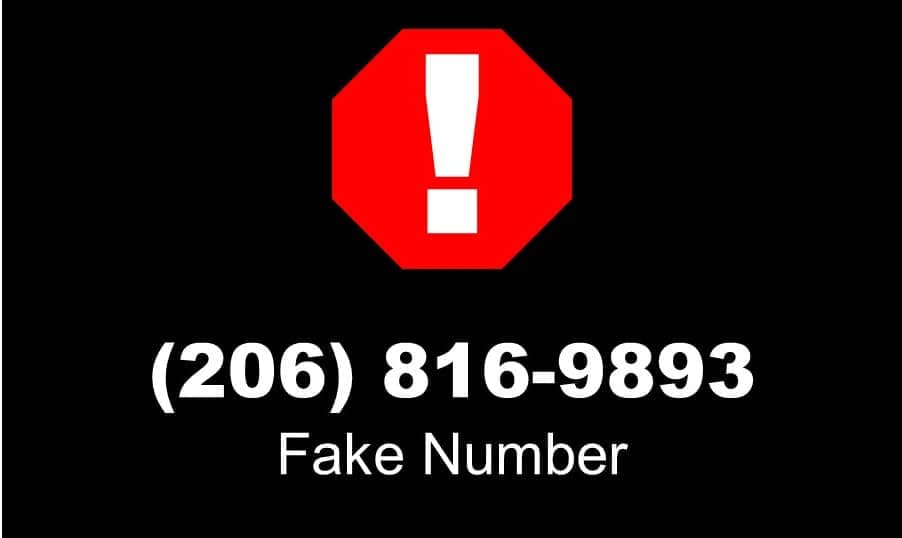 Fake caller ID warning