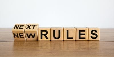 wooden blocks spell new rules