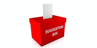 suggestion box